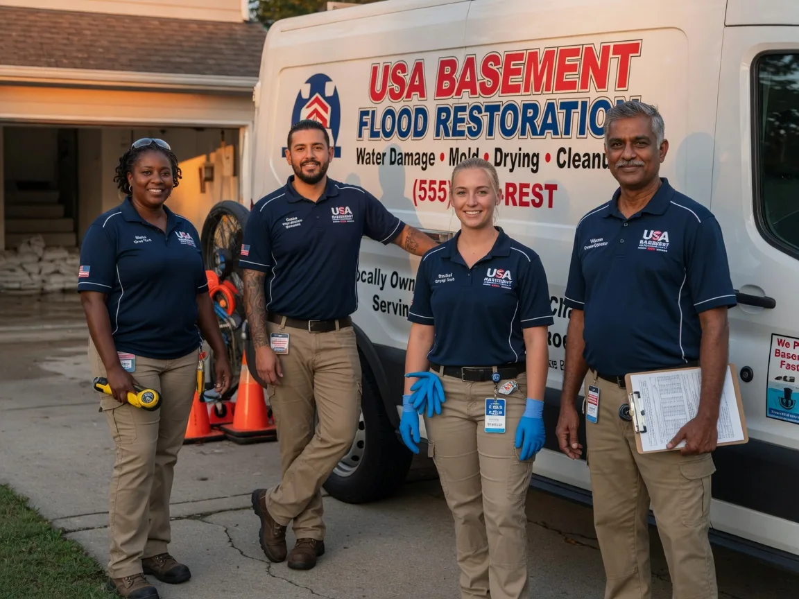 Basement Flood Cleanup company in Bleiblerville, TX